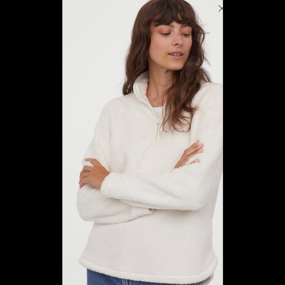 H&M Faux Shearling Sweater - Picture 3 of 11